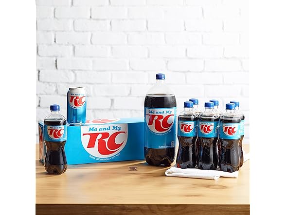 RC Cola Soda, 12 fl oz cans, 12 pack
