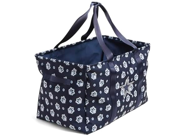 COWBOYS Vera Bradley Womens Recycled NFL Car Tote