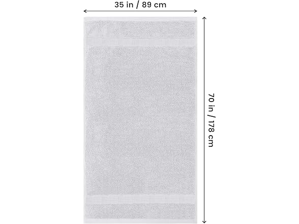 Utopia Towels Jumbo Bath Sheets, 2 Pack, 35x70 in