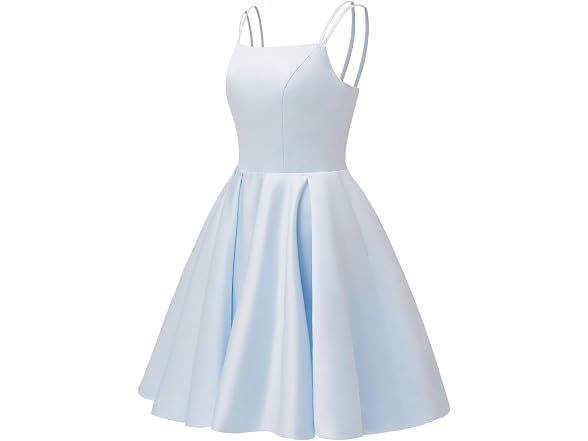 Tianzhihe Women (10) Satin Line Homecoming Dresses