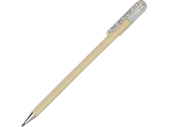 Pentel Arts Mattehop Gel Pen, (1.0mm), Bold L