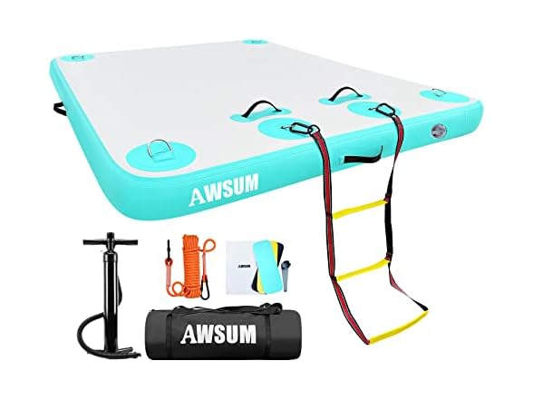 AWSUM Inflatable Floating Dock