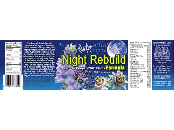 Wild Force Night Rebuild Capsules