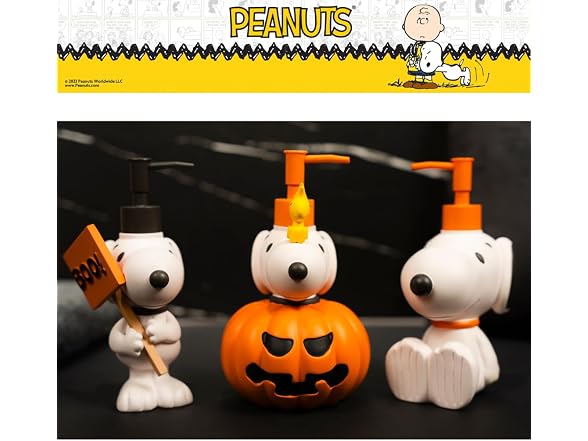 Peanuts Snoopy Resin Pump Dispenser