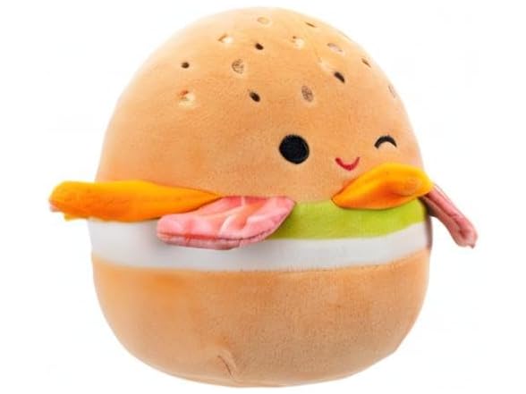 Squishmallows Original 5-Inch Geronimo Breakfast Bagel