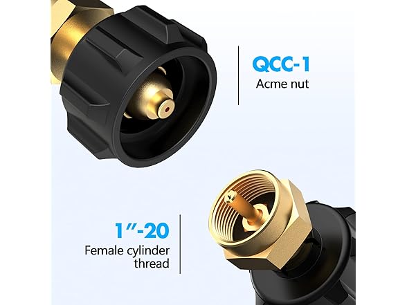 Propane Refill Adapter for 1 lb. Tanks