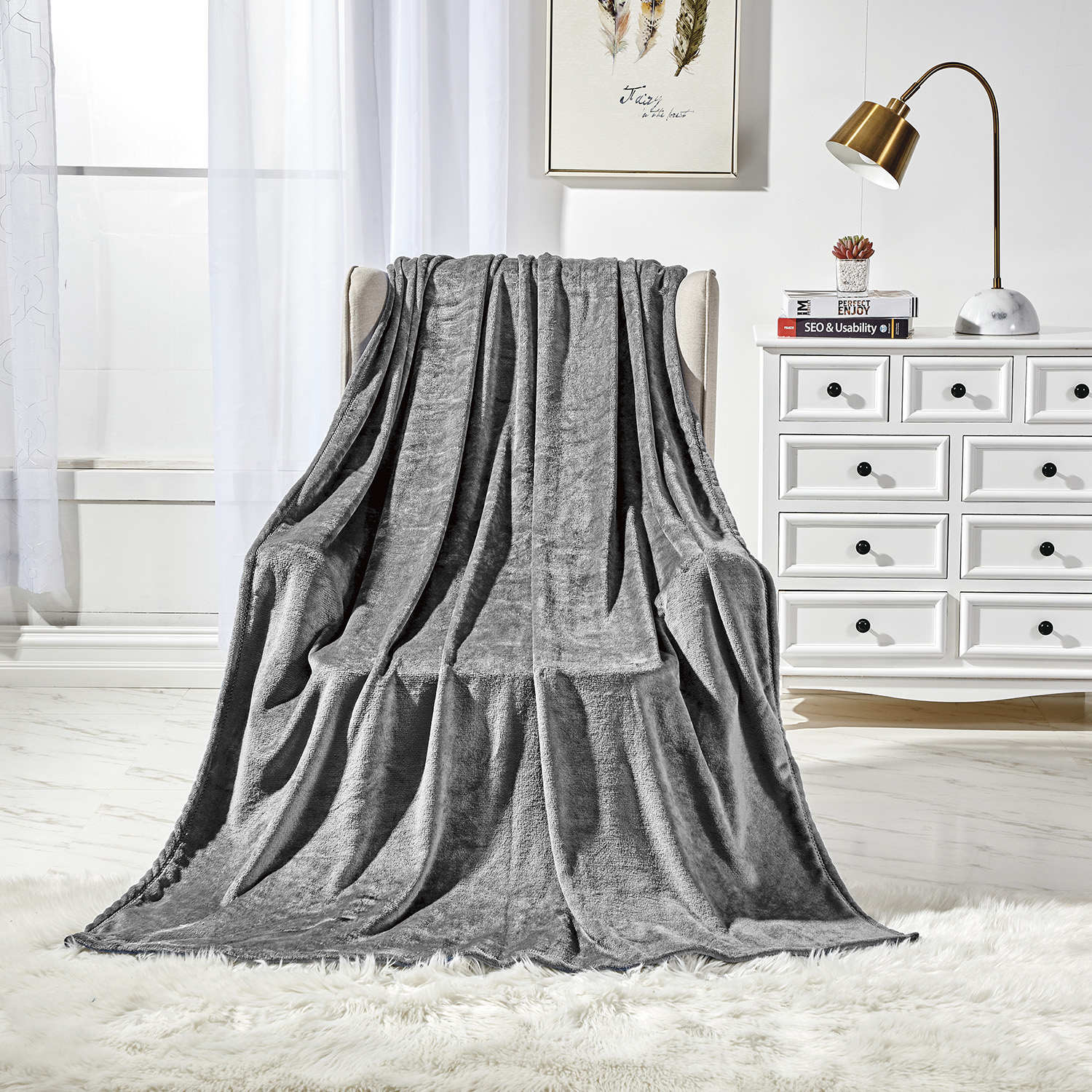 50 x 60 Fleece Throw Blanket - Gallery 9