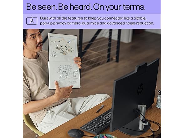HP 24-cr0430 FHD All-in-One
