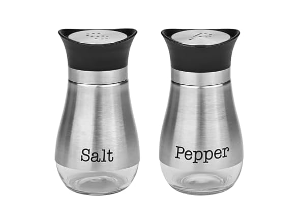 Fox Run Modern Salt and Pepper Shakers
