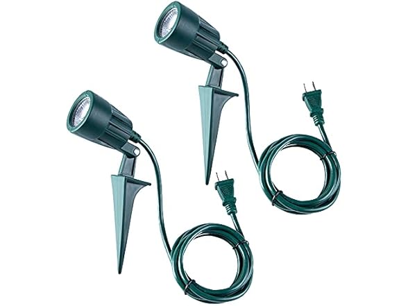 AizzKry Outdoor Spotlight Plug in