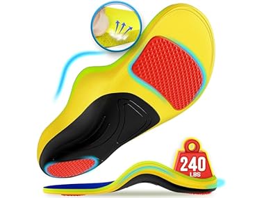 $15.99, Was $27.99, 42% Off! NEUPU Plantar Fasciitis Relief Insoles dealfomo