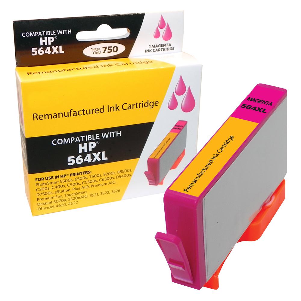 Compatible HP 564CL Ink Cartridge Combo Pack (Black, Cyan, Magenta, Yellow) - Gallery 2