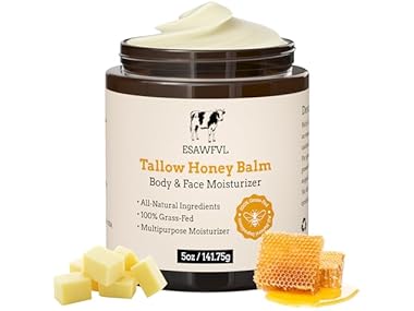 $11.99, Was $29.99, 60% Off! ESAWFVL Beef Tallow Honey Balm for Skin dealfomo