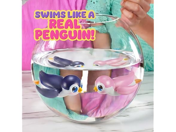 Pets Alive Swimming Penguin 2 Pack