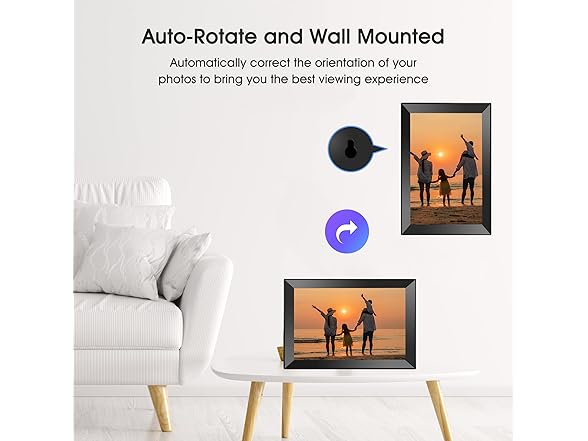 BIGASUO 14.1" Digital Picture Frame (Open Box)