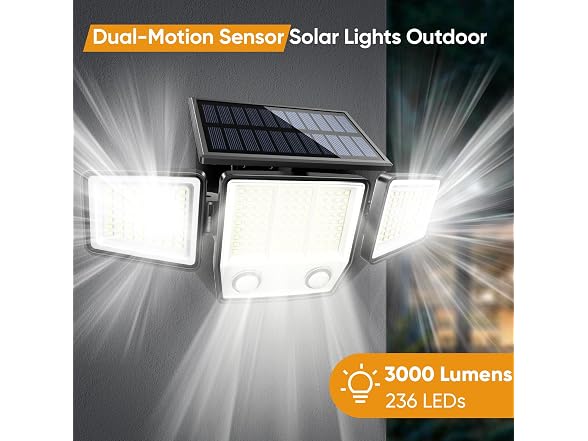 MDCMDCM Solar Motion Sensor Lights
