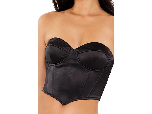 Forever 21 Women (XL) Satin Sweetheart Tube Top