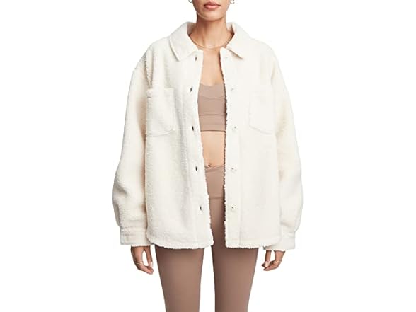 Bandier Sincerely Jules Aspen Sherpa Jacket (2XL)
