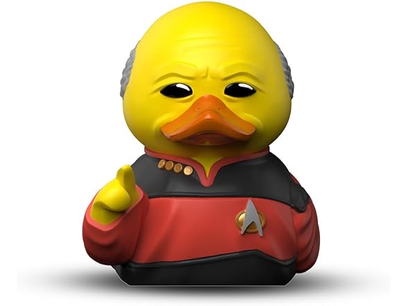 TUBBZ Picard Rubber Duck Figure