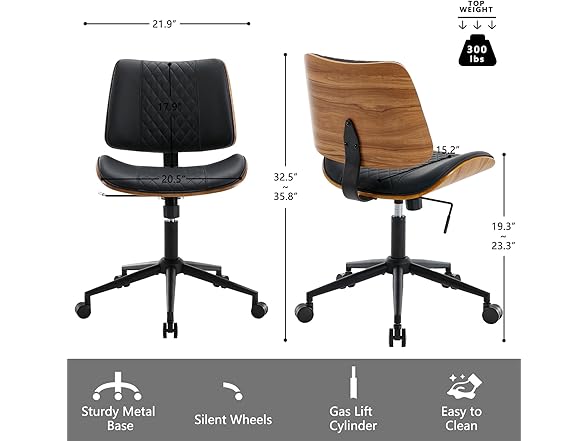 Black Home Office Chair