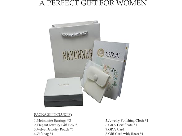 Moissanite Diamond Dangle Earrings