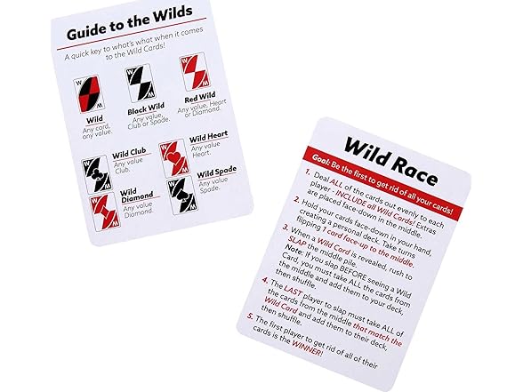 Mattel Games Wild Twists Playing Cards