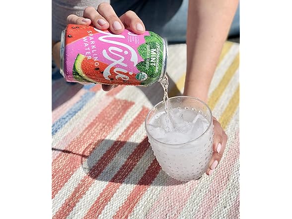 Nixie Sparkling Water, Watermelon Mint