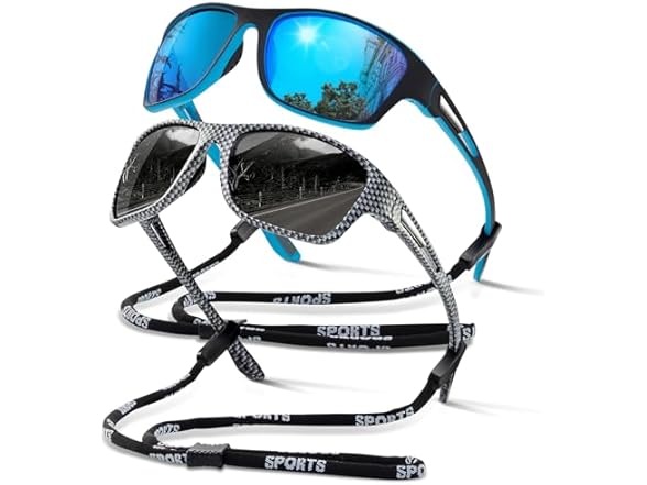 suoso Sports Polarized Sunglasses for Men