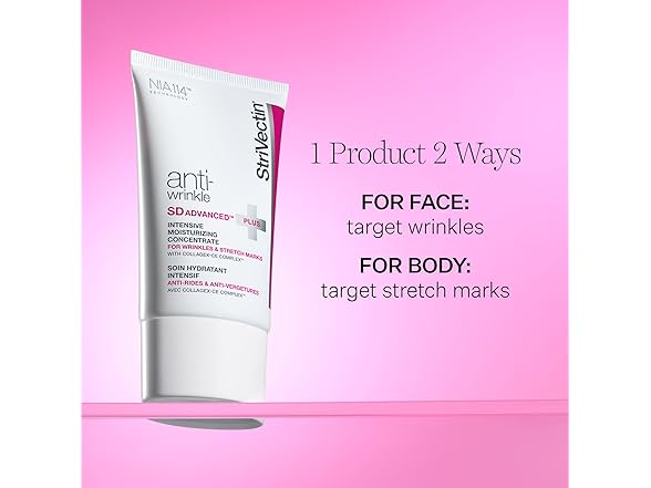 triVectin Anti-Wrinkle SD Moisturizing Concentrate: Your Choice