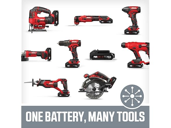 SKIL DL5275-10 20V Cordless Drill Driver Kit