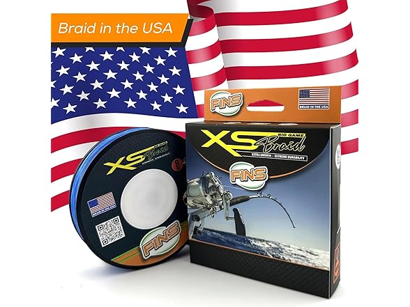 FINS XS Big Game Braid - Fishing Line