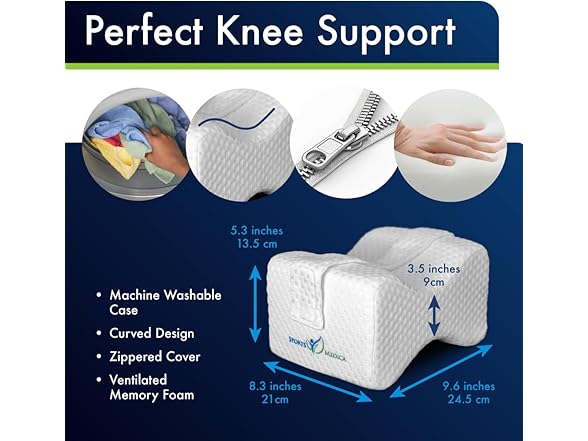 Sports Medica Memory Foam Knee Pillow
