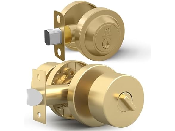 Satin Brass Entry - Combo