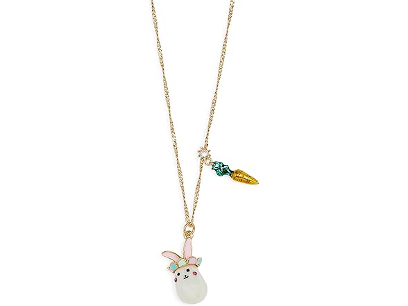 Betsey Johnson Bunny Pendant Necklace
