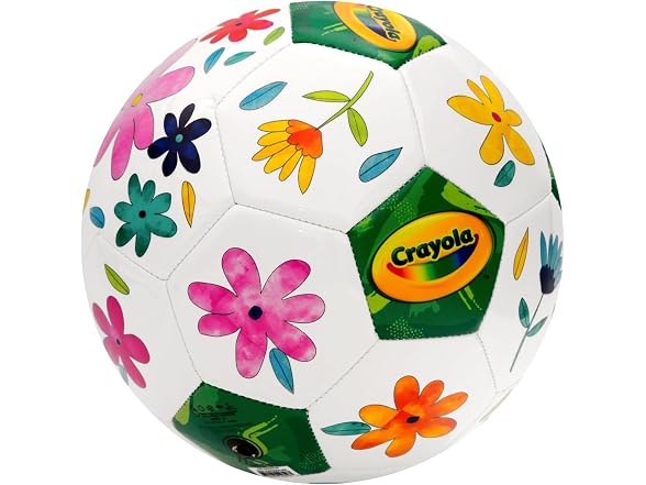 Crayola Official Soccer Ball - Flower Size 5