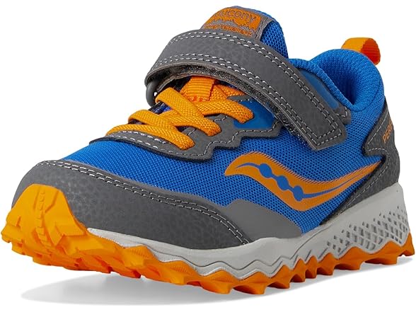 Saucony Peregrine Big Kid's Sneaker (5, 10.5)