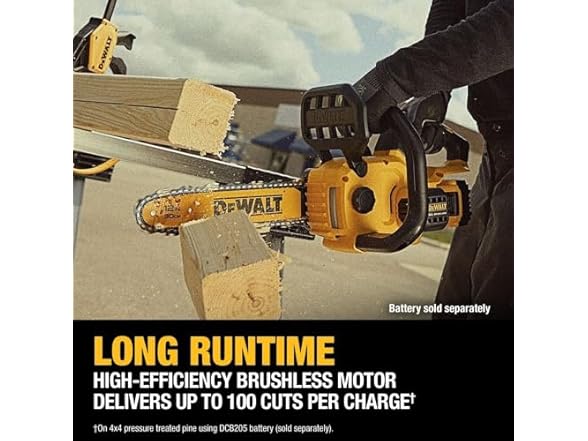 DEWALT DCCS621B 20V MAX 12 in. Cordless Chainsaw