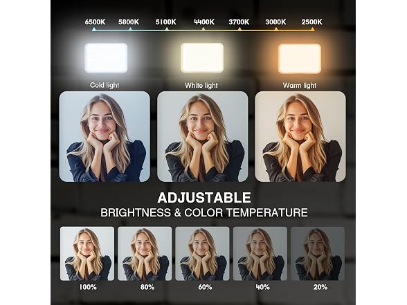 Anautin LED Desk Light With Stand, CRI97+ Selfie