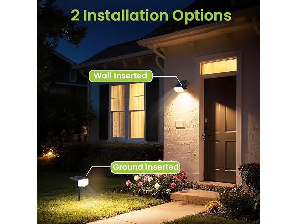 DAMINY 6-Pack Solar Spotlights IP65