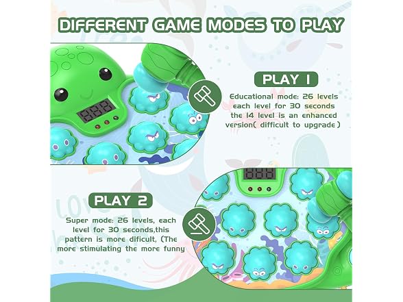 JOYBLI Octopus Whack-A-Mole Musical Toy