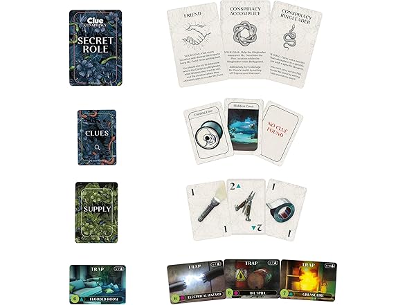 Hasbro Gaming Clue Conspiracy Board Game