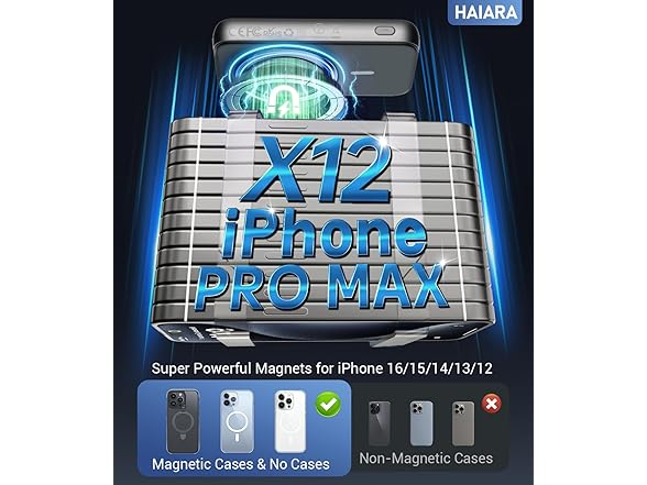 HAIARA W0765 Magnetic Portable Charger