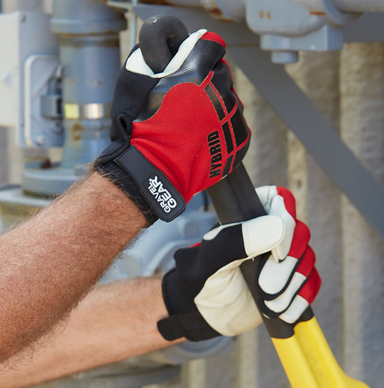 Gravel Gear 86223GG Hybrid Leather Gloves - Gallery 9