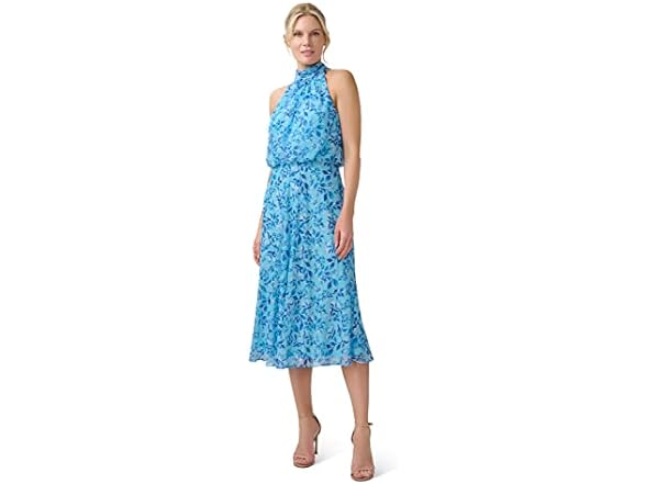 Adrianna Papell Women (6) Chiffon Bias Dress
