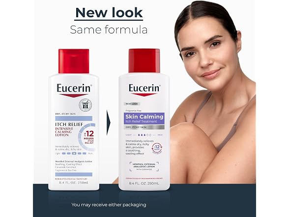 Eucerin Skin Calming Itch Relief Lotion 8.4oz