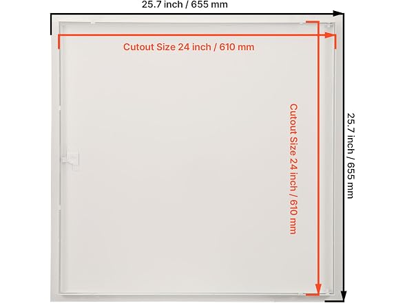 Access Panel for Drywall & Ceiling, 24 x 24 Inch