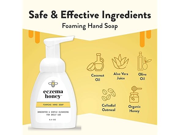Eczema Honey Gentle Foaming Hand Soap 8.4oz
