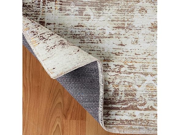 Superior Vintage Medallion Washable Rug Dove Collection