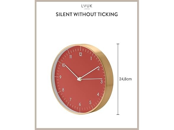 LUUK LIFESTYLE Modern Wall Clock