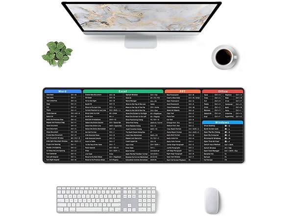 WUCCZHU Gaming Mouse Pad, Large Non-Slip 